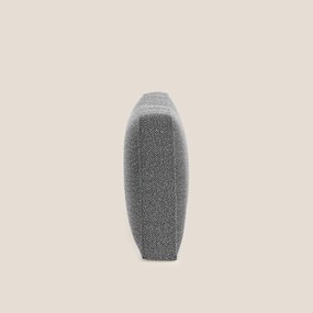 Nettuno cuscino schienale realizzato in tessuto bouclè impermeabile T07 antracite