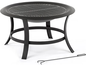 Fieldmann - Anello per falò portatile con griglia d. 74 cm