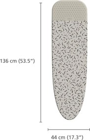 Copriasse da stiro 130x38 cm Glide - Joseph Joseph