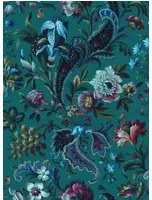 House of Hackney Carta da parati Florika - Petrol
