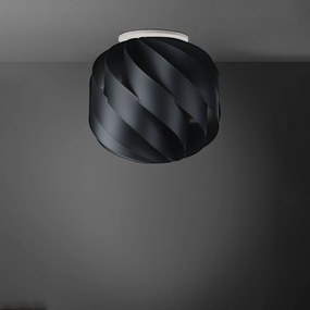 Plafoniera Moderna Globe Polilux ® Nero 1 Luce E27 D40Cm