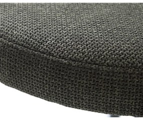 Sgabello grigio scuro in metallo impilabile Pelican – Unique Furniture