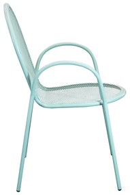MARIS - poltrona da giardino impilabile in ferro