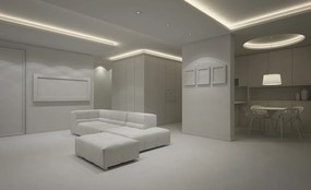 Striscia LED Professional 2835/140 - IP67 - 15W/m - 5m - 24V Colore Bianco Naturale 4.000K