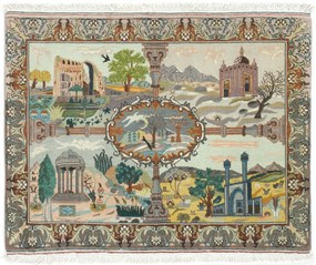 Tabriz Tappeto persiano 60x80 (Iran) Annodato A Mano