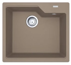 Lavello integrato 1 vasca FRANKE Urban fragranite L 50 x L 56 cm marrone