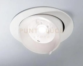 Incasso led delta bianco in alluminio fruit 30w 3155lm 3000k 11x11x...