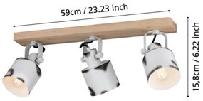 Eglo 43923 - Faretto KILBURN 3xE27/40W/230V