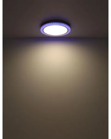 Globo 41372-24 - Plafoniera dimmerabile RGBW BOLLY LED/20W/230V + +TC