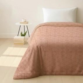 Trapuntino singolo in microfibra effetto seta beige