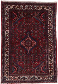 Hamedan Tappeto persiano 140x200 (Iran) Annodato A Mano