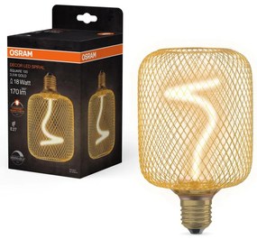 Lampadina LED dimmerabile DECOR FILAMENT E27/3,5W/230V 1800K oro - Osram
