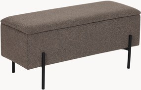 Panca contenitore in bouclé Watford