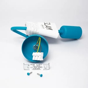 Applique OXFORD 1xE27/15W/230V blu