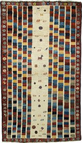 Gabbeh Tappeto 110 x 180 Beige (Iran) Annodato A Mano