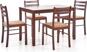 Nuovo set da pranzo Starter + 4 sedie espresso