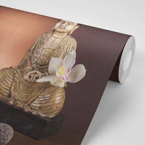 Carta da parati – Buddha meditante