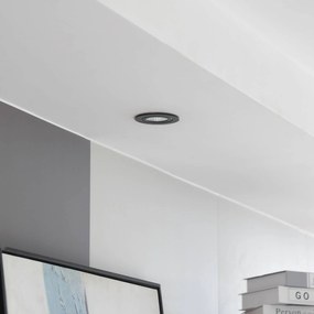 Arcchio LED downlight Jyra, nero, 3.000K