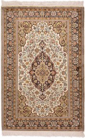 Cashmere Silk Tappeto 80 x 130 (Indian) Annodato A Mano