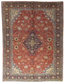 Sarouk Tappeto persiano 280x380 Rosso (Iran) Annodato A Mano