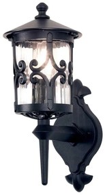 Applique classico chic da esterno BL10-BLACK nero IP23 1X E27 ELSTEAD