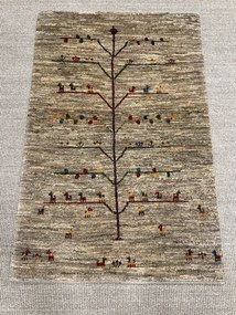 Gabbeh Tappeto persiano 80x120 Marrone (Iran) Annodato A Mano