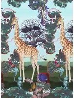 Christian Lacroix Wandbild Novafrica Sunrise Scene 1 - Azur