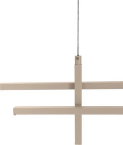 Eglo 901887 - Sospensione LED a cavo TREPILIANO LED/20W/230V beige