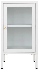 Vetrina in metallo bianco 38x70 cm Dalby - House Nordic