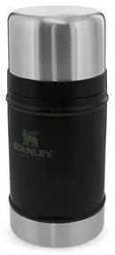 Borraccia termica nera in acciaio inox 700 ml Legendary Classic Black – Stanley