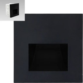 Emithor 70419 - Illuminazione LED scale SUNNY LED/1W/230V 4000K nero