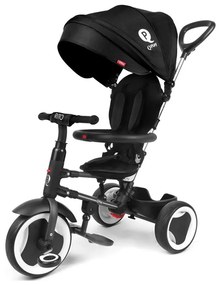 QPlay - Triciclo per bambini 3in1 RITO EVA nero