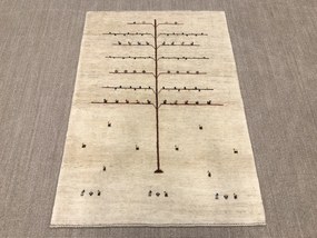 Gashguli Tappeto 110 x 160 Beige (Iran) Annodato A Mano