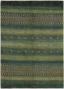 Loribaft Tappeto persiano 230 x 170 Verde (Iran) Annodato A Mano