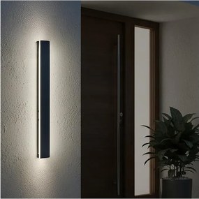 Applique da esterno MIRANA LED/12W/230V 4000K IP44 60 cm nero