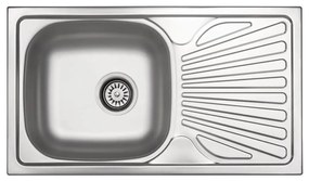 Deante ZEL_0113 - Lavello della cucina LEGATO 43,5x76 cm raso