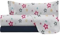 Completo letto singolo Superstar stelle Datex