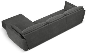 Divano angolare grigio (angolo destro) Vanda - Mazzini Sofas
