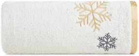 Asciugamano natalizio in cotone con ricamo natalizio Larghezza: 70 cm | Lunghezza: 140 cm