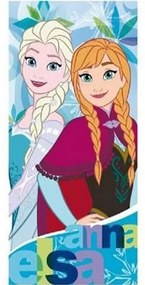 Trade Shop - Telo Asciugamano Frozen Disney Bambine Multiuso Mare Lettino Piscina 70x140cm Easy Dry