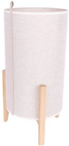 Spot-Light 72729174 - Lampada da tavolo CASIOPEA 1xE27/40W/230V rovere