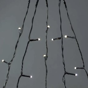 Nedis WIFILXT12W200 - Tenda di Natale LED 200xLED/8 funzioni 5x7m IP65 Wi-Fi Tuya