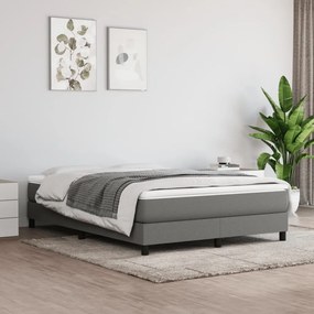 Materasso A Molle Insacchettate Grigio Scuro 140x200x20 Cm /