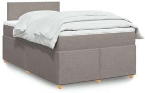 Giroletto A Molle Con Materasso Tortora 120x200 Cm İn Tessuto /