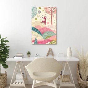 Quadro su tela – Danza nel paesaggio