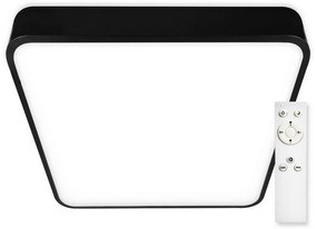 Top Lampada - Plafoniera LED dimmerabile LED/51W/230V quadrato nero + +TC
