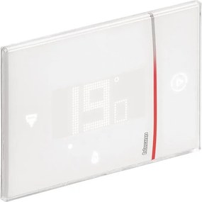 Termostato intelligente e connesso a incasso BTICINO Smarter2 bianco