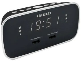 Radio Sveglia Aiwa CRU-19BK Nero