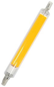 Lampada LED R7s 9W da 118mm in Vetro 230V - No Flickering Colore Bianco Naturale 4.000K