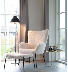 Tavolino rotondo in oro ø 48 cm Venezia - House Nordic